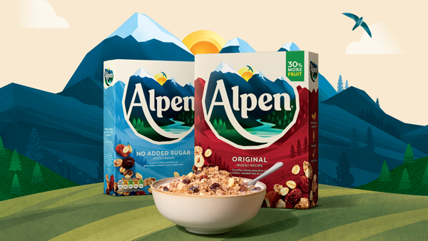 Alpen partners with BrandOpus to unveil a bold new brand identity, in a mission to revitalise the muesli category  Case Study